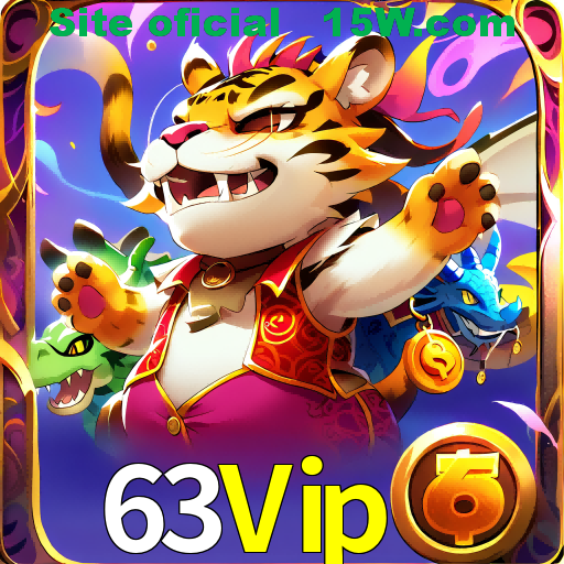 Imagem promocional da 63Vip mostrando a plataforma e suas vantagens
